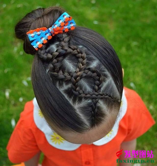 既简单又好学的儿童编发,5款超美儿童简单容易上手编发
