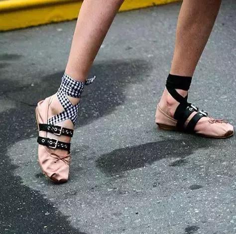 超级好看的芭蕾舞鞋,复古文艺芭蕾鞋