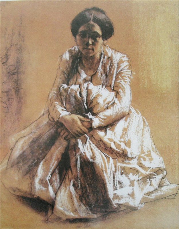 阿尔道夫门采尔素描作品赏析,素描大师门采尔速写