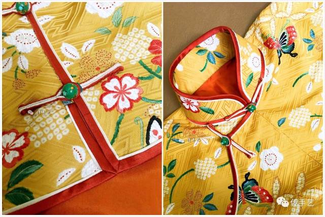 古法剪裁中式小袄,古法棉袄制作工艺