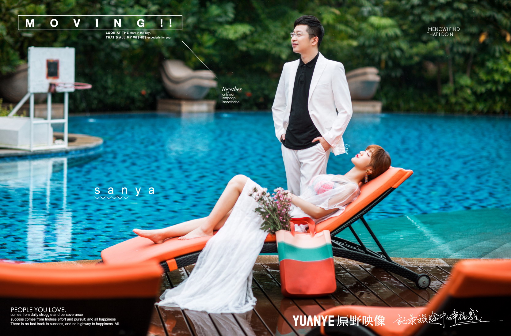 旅拍说｜白加黑风格，如此婚纱照还没拍就完美了一半