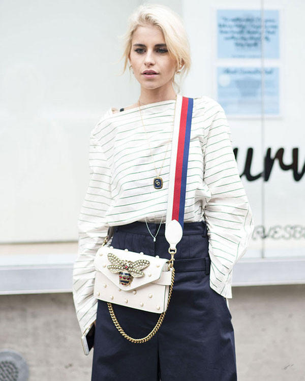 gucci蜜蜂珍珠包杨幂同款,gucci杨幂蝴蝶限量款包包