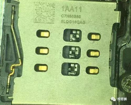 苹果6s卡座坏了能修吗,苹果6手机卡槽小孔坏