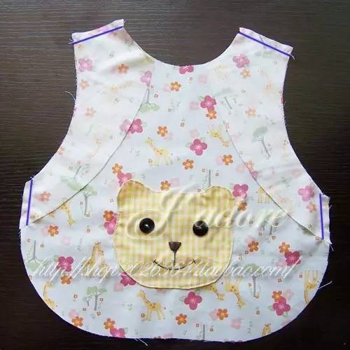 纯手工宝宝围嘴教程,围嘴儿怎么制作