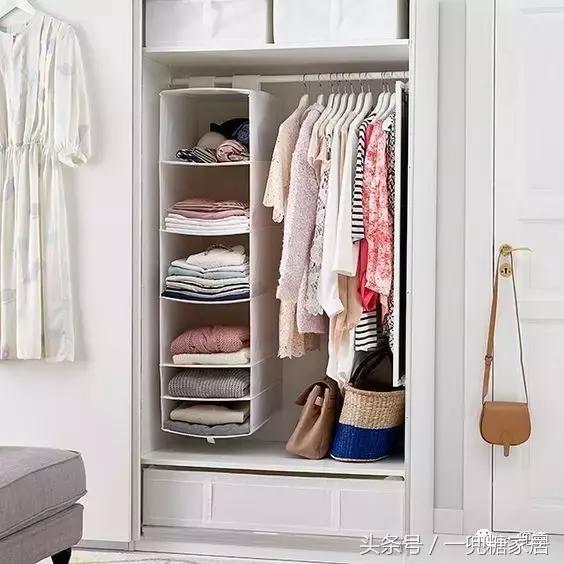 小柜子分层收纳整理,又高又大的柜子如何收纳