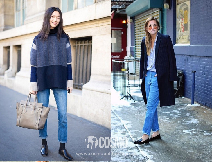 紧身牛仔裤都过时了你还穿