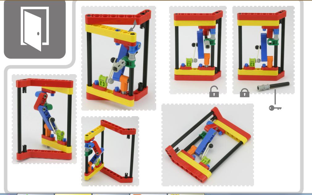 乐高门拼装教程,乐高门制作