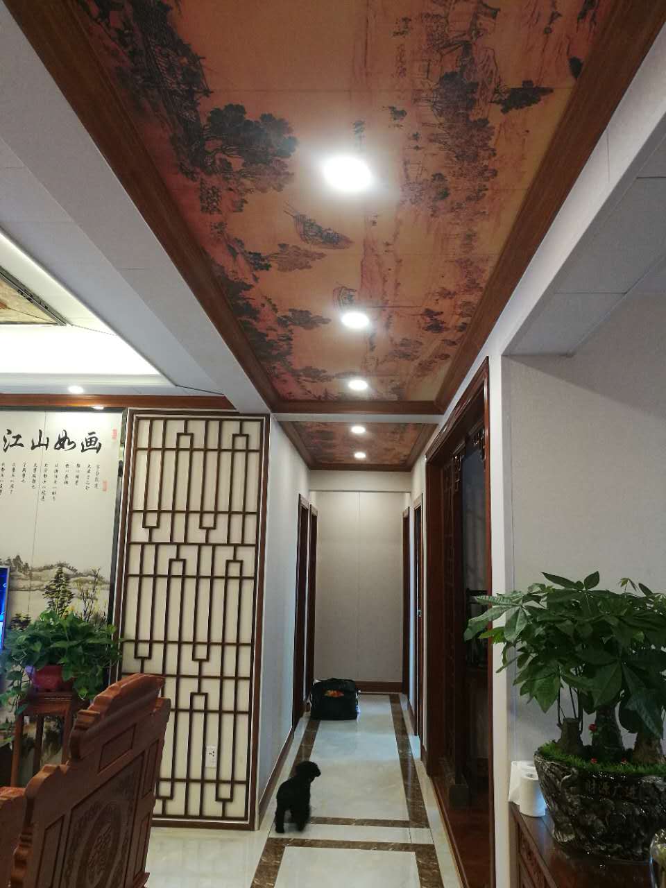 178平米红木家具装修,178平红木家具