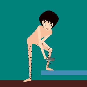 夏天必备神器轻松脱毛,用手脱毛神器