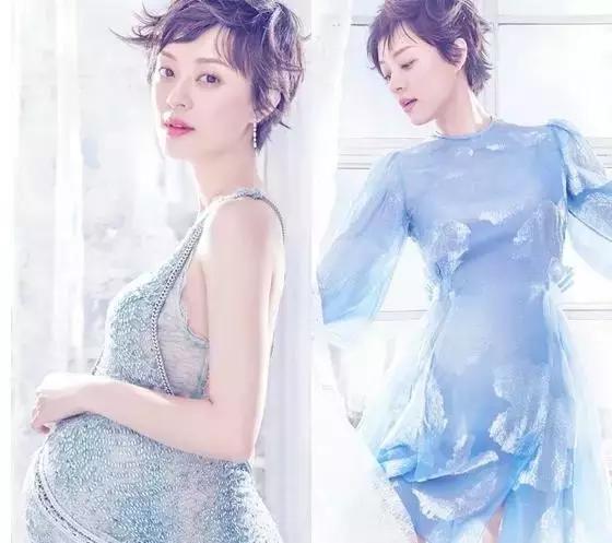 董璇怎么拍孕妇照,孙俪董璇圆脸照片