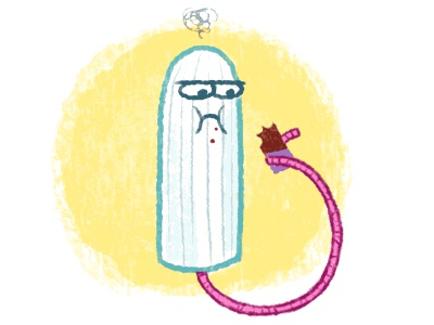 为什么一听到棉条是内置的，很多妹纸都退却了？