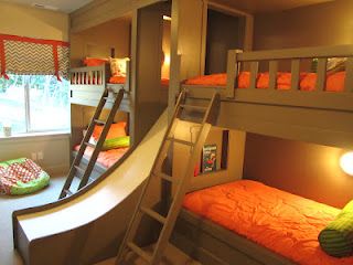 这是我见过最奢华的滑梯,上下床有滑梯也有秋千公主风