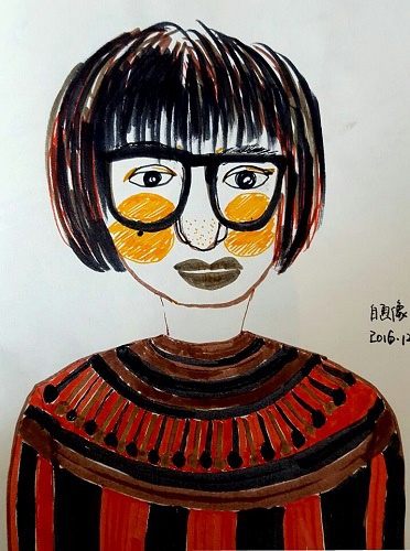 无印良品迷你彩笔,用普通的彩色笔来做手帐