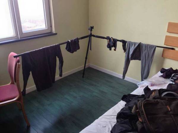 住过那么多酒店，却依旧不懂得如何晒衣服