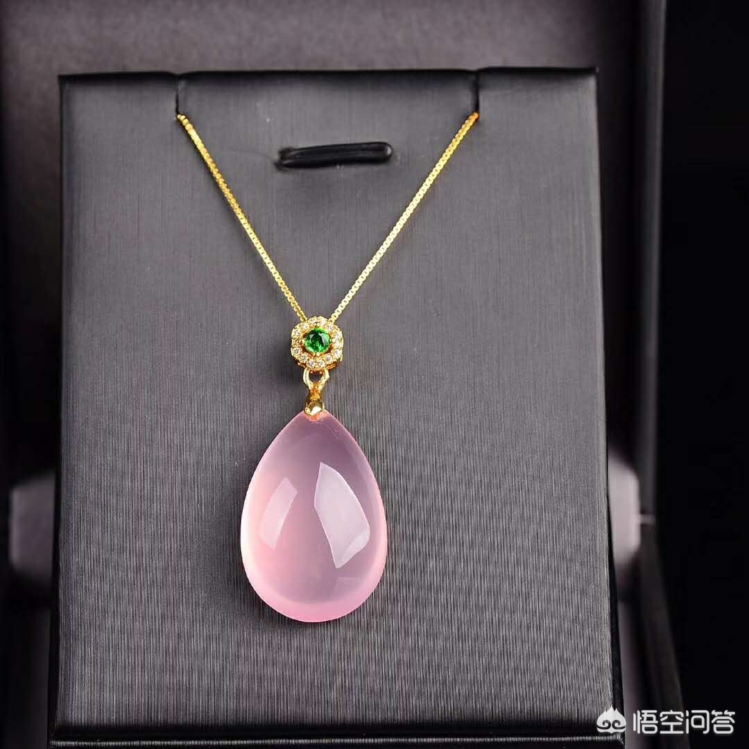 水晶吊坠项链做法,水晶项链配和田玉吊坠