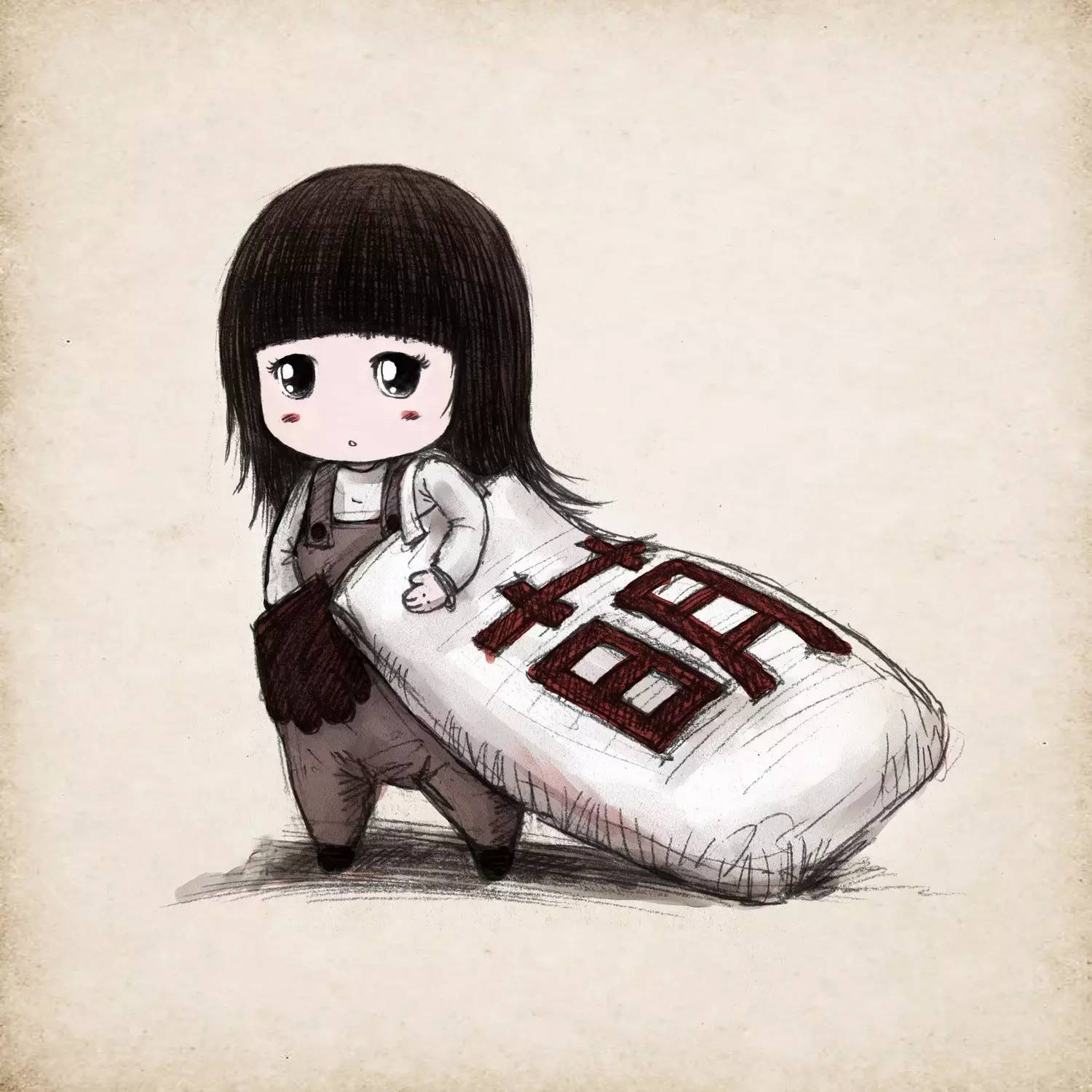 天空下的小雏菊绘画水彩,天空下的绘画作品