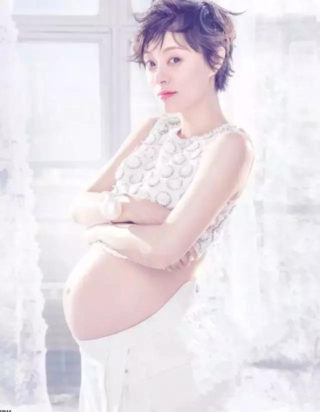 董璇怎么拍孕妇照,孙俪董璇圆脸照片