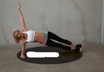 用平板支撑训练腰腹力量,腰腹力量训练平替