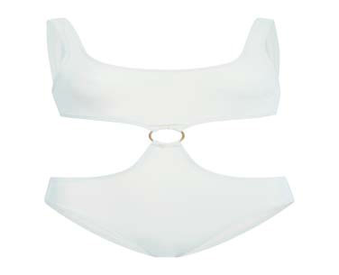 泳衣怎么穿休闲优雅秀出秀美气质,海边遮肉泳衣高级感