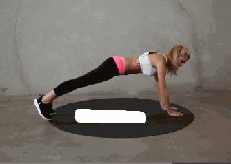 用平板支撑训练腰腹力量,腰腹力量训练平替