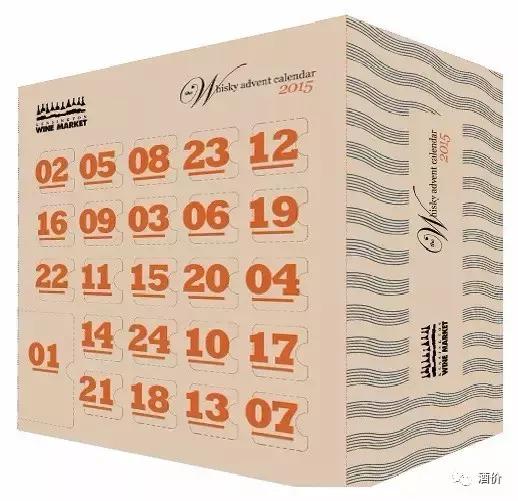 趣物每日分享,威士忌年历