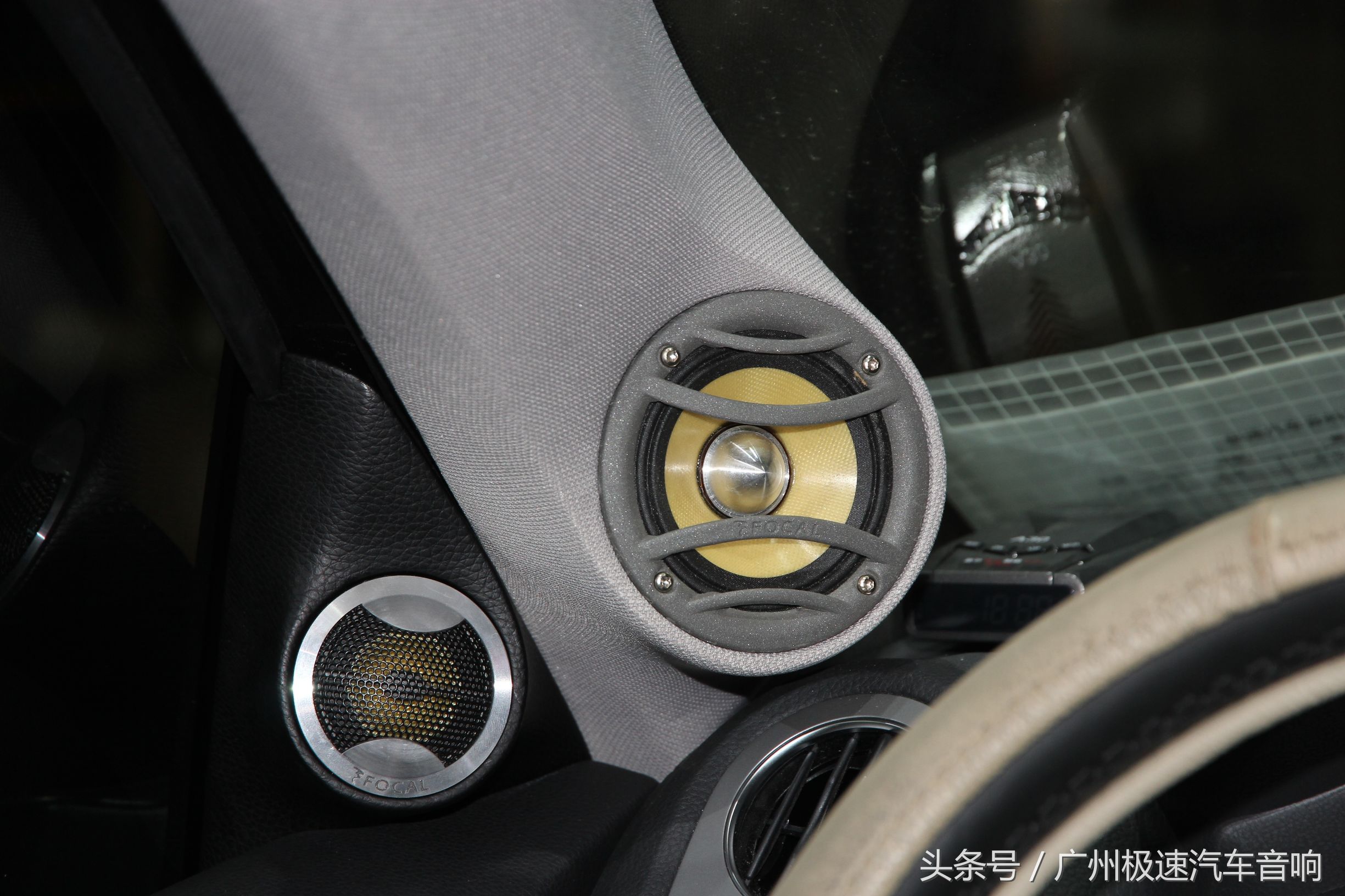 大众途观改音响,老途观更换2万元的音响