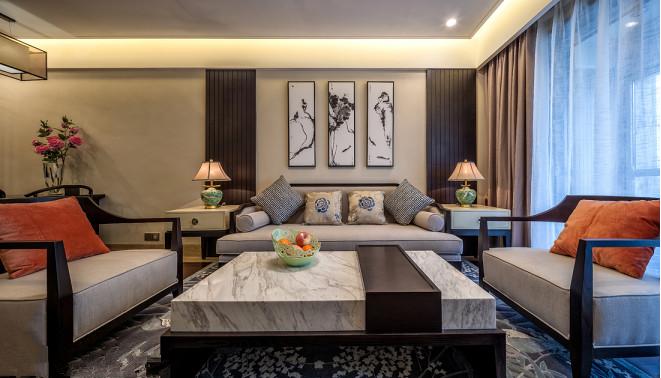 长沙新中式楼盘,长沙新中式装修案例