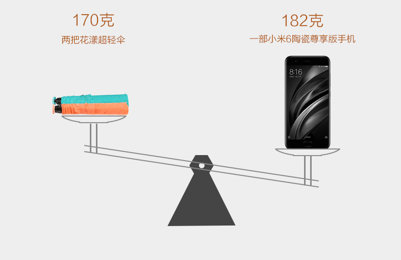 小米新品自动折叠雨伞,小米雨伞最新款