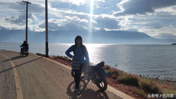 骑着雅马哈踏板摩托车周游世界,骑雅马哈天剑125回家