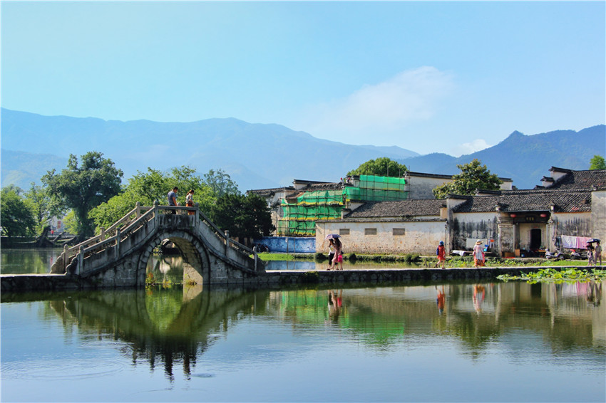 皖南水乡酒,黟县宏村镇月满西楼客栈