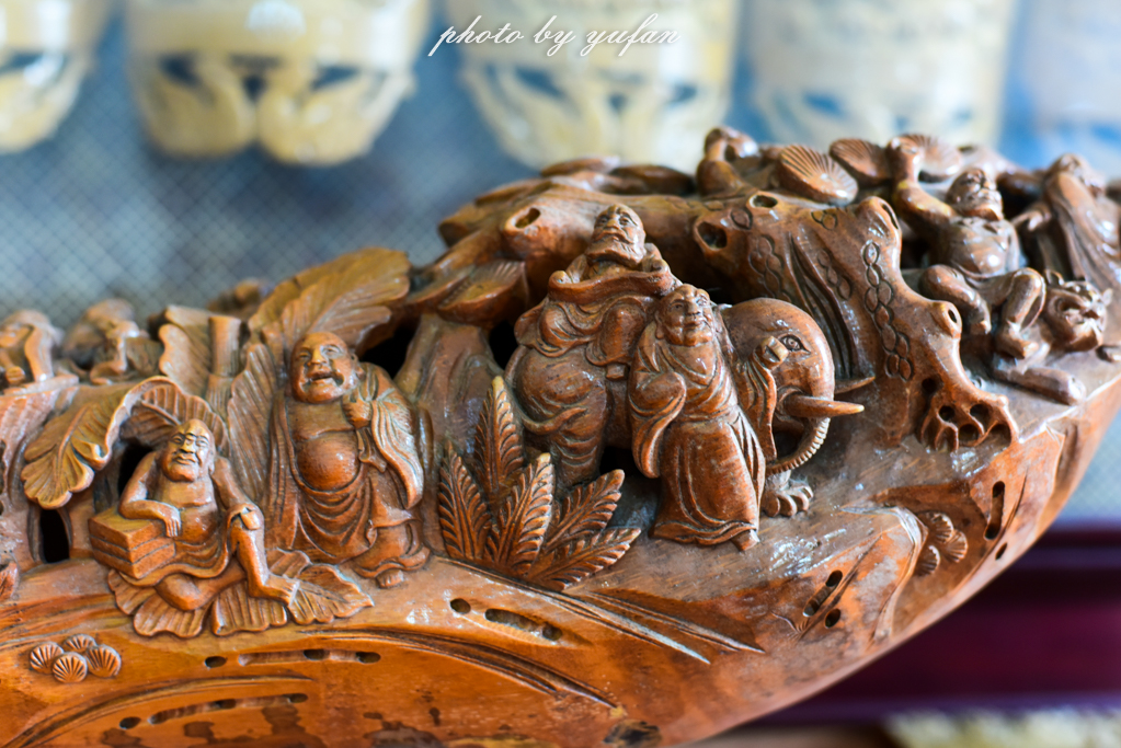 木雕石雕见得多了，竹雕你有没有亲身感受一下？