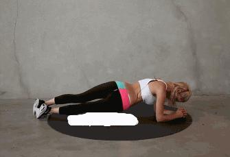 用平板支撑训练腰腹力量,腰腹力量训练平替