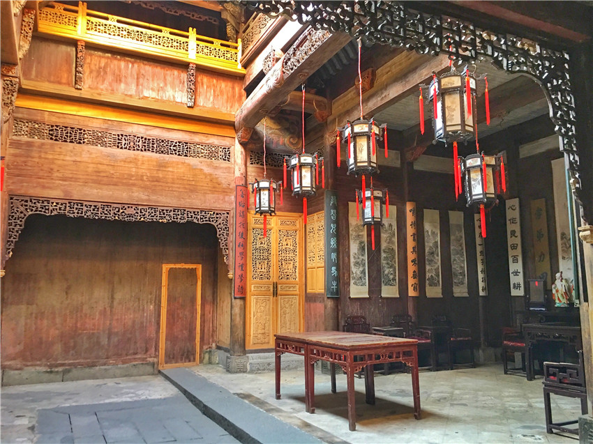 皖南水乡酒,黟县宏村镇月满西楼客栈