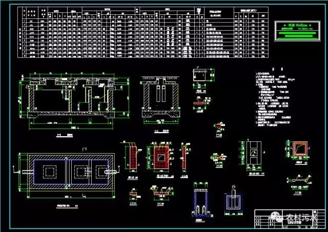 隔油池化粪池工作原理,三级化粪池和隔油池的图纸