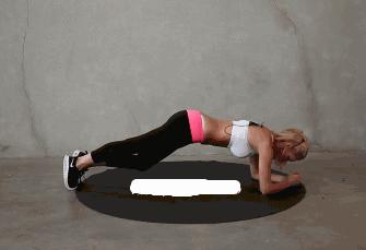 用平板支撑训练腰腹力量,腰腹力量训练平替