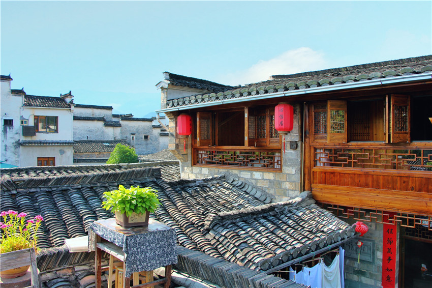 皖南水乡酒,黟县宏村镇月满西楼客栈