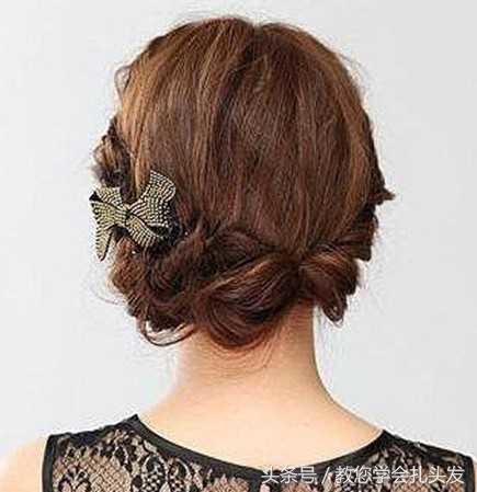 适合夏天扎的简单盘发,特别热的天怎么扎头发