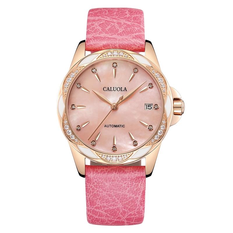 简约手表白盘黑带,简约手表装饰