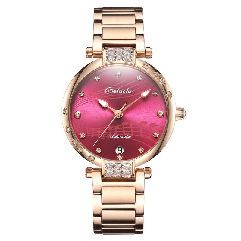 简约手表白盘黑带,简约手表装饰