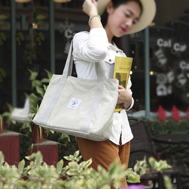 帆布包简单耐脏,好洗的帆布包