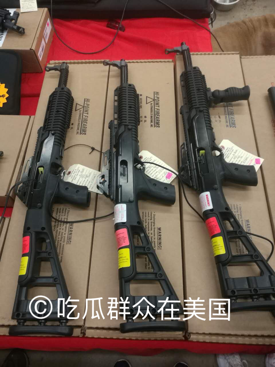 美国佛罗里达州枪展,在美国逛枪展