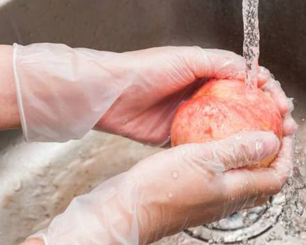 如何洗桃毛,桃毛怎么洗干净