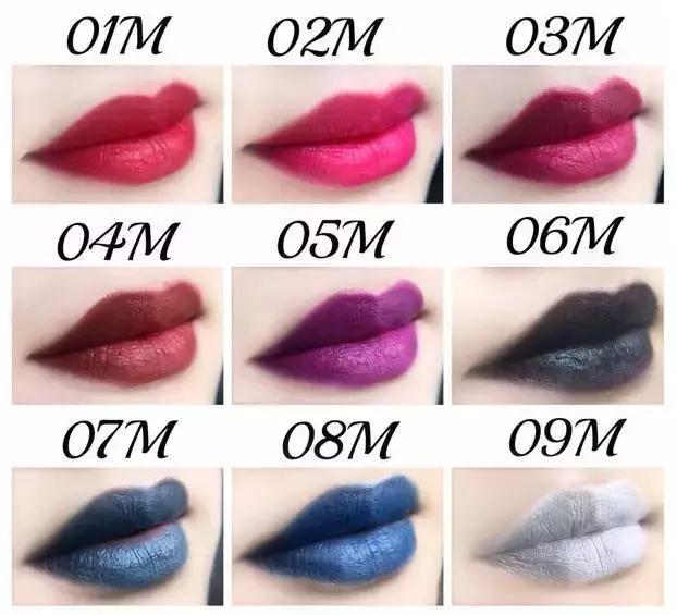 女人必备的12支口红,女人必备的七支口红价目表
