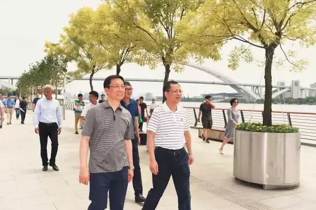 韩书记去公司工地视察,韩书记视察工地