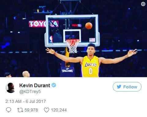 勇士招募杜兰特付出多大诚意,勇士队招募杜兰特报了一箭之仇