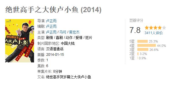 说《绝世高手》是烂片，过分了，这是一个动画片