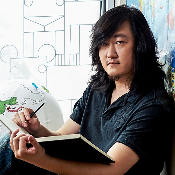 天空下的小雏菊绘画水彩,天空下的绘画作品