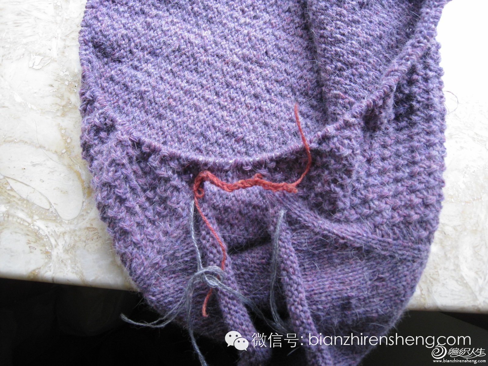 女士毛衣编织教程领口,从上往下圆领毛衣编织教程全过程