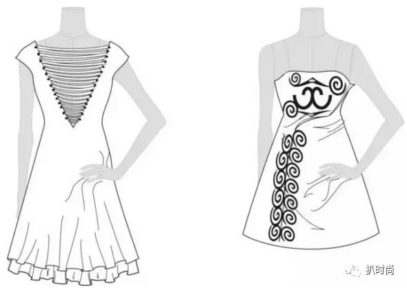 服装版型知识大全,服装外廓型的种类及其特点