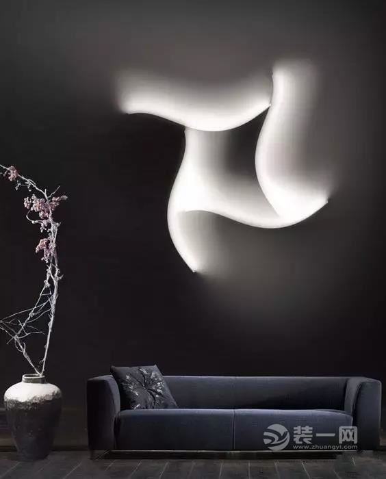 创意壁灯设计客厅装修效果,壁灯创意装饰灯具